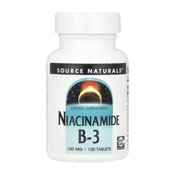 Niacinamide B-3 100 mg - 100 tabs &mdash; оригинальный товар