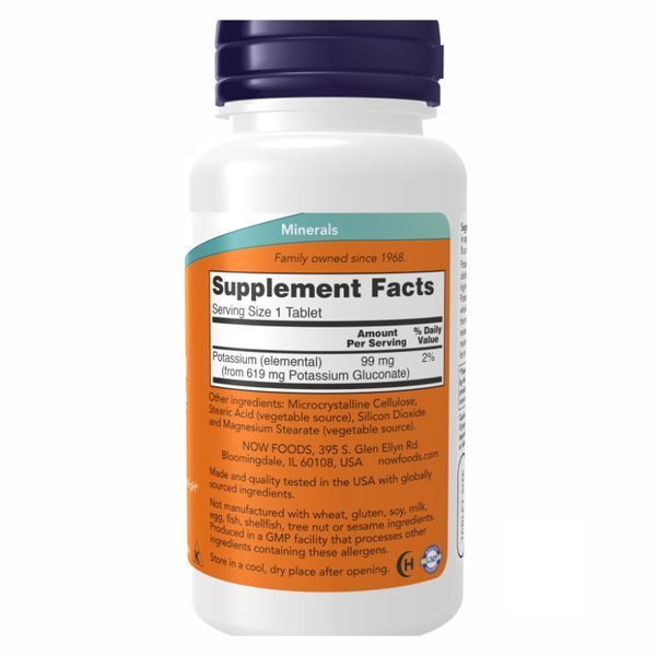 Potassium Gluconate 99mg - 250 tabs &mdash; оригінальний товар