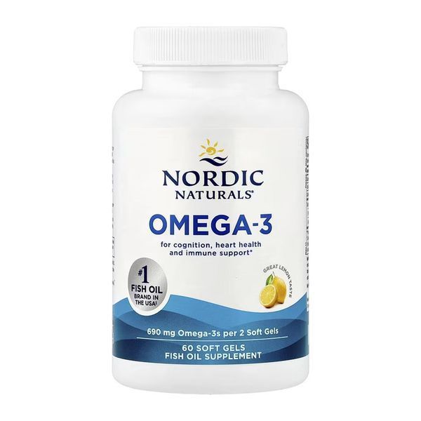 Omega-3 - 60 softgels &mdash; оригінальний товар