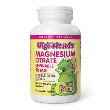 Magnesium Citrate 50mg - 60 tabs Bubble Gum &mdash; оригинальный товар