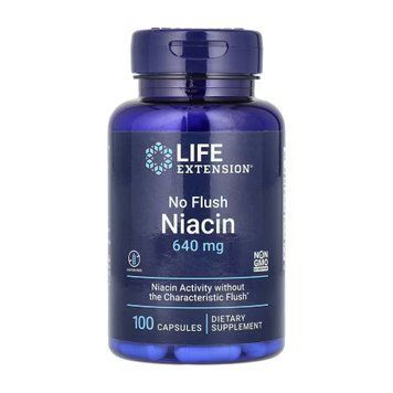 No Flush Niacin 640 mg - 100 caps &mdash; оригинальный товар