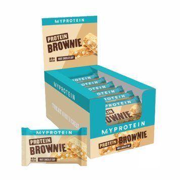 Protein Brownie - 12x75g White Chocolate &mdash; оригинальный товар