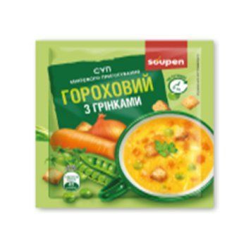 Суп миттєвого приготування - 30x20g Гороховий з грінками &mdash; оригинальный товар