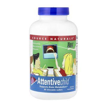 Attentive Child&trade; Fruit - 60 wafer &mdash; оригинальный товар