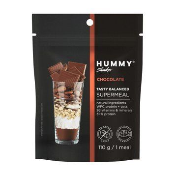 Hummy Shake Tasty Balanced Supermeal - 110g Chocolate &mdash; оригінальний товар