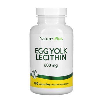 Egg Yolk Lecithin 600 mg - 180 caps &mdash; оригинальный товар