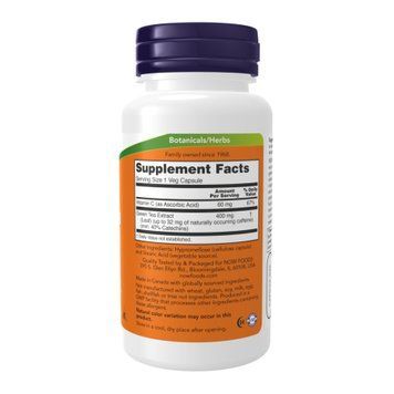 Green Tea Extract 400mg - 250 vcaps &mdash; оригинальный товар