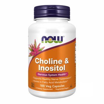 Choline & Inositol 250/250mg - 100 vcaps &mdash; оригинальный товар