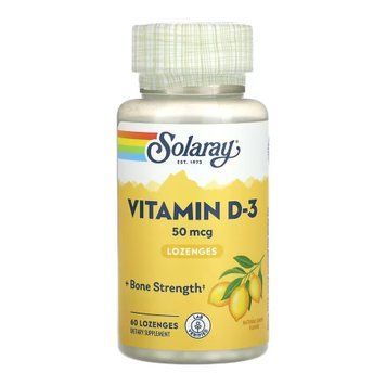 Vitamin D-3 50mcg - 60 lozenges &mdash; оригинальный товар