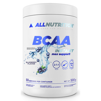 BCAA Max Support Instant - 500g Bllueberry &mdash; оригинальный товар
