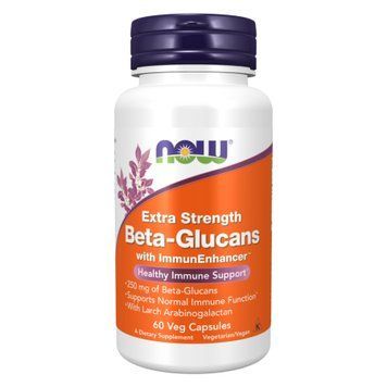 Beta-Glucans with ImmunEnhancer Extra Strength - 60 vcaps &mdash; оригінальний товар