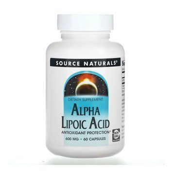 Alpha Lipoic Acid 600mg - 60 caps &mdash; оригінальний товар