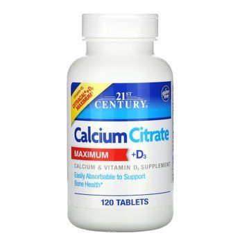 Calcium Citrate + D3 Max - 120 tabs &mdash; оригінальний товар