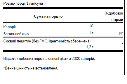 Lecithin Now-GMO 1200mg - 90caps &mdash; оригинальный товар