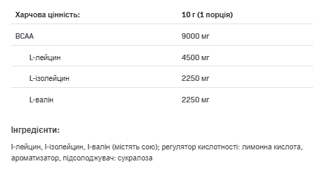 BCAA Instant - 400g Orange &mdash; оригінальний товар