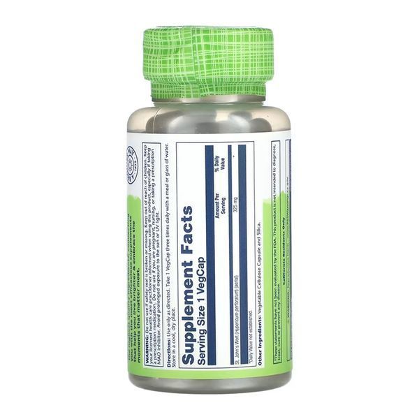 St. John's Wort Aerial 325mg - 100 vcaps &mdash; оригинальный товар