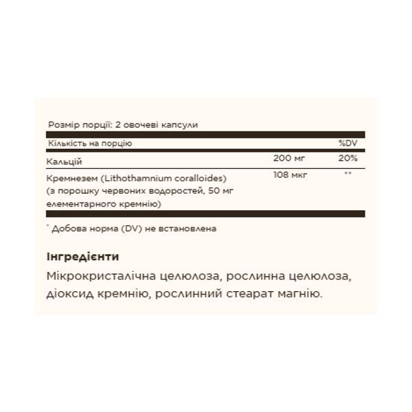 Oceanic Silica 25mg - 100 vcaps &mdash; оригінальний товар