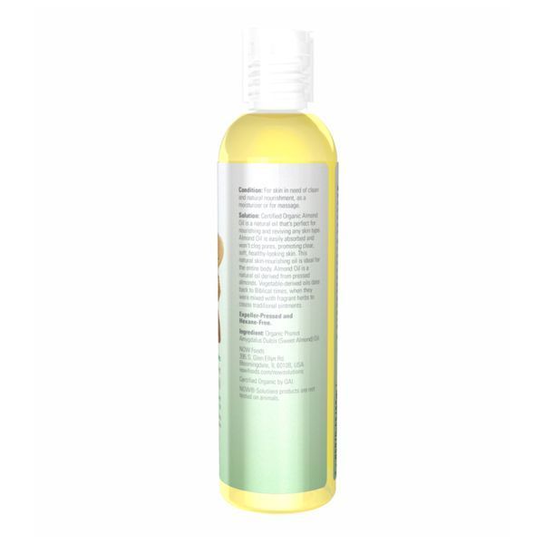 Organic Almond Oil - 8 oz &mdash; оригінальний товар