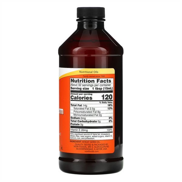 Wheat Germ Oil - 16 oz Liquid &mdash; оригинальный товар