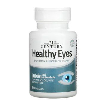Healthy Eyes with Lutein - 60 tabs &mdash; оригінальний товар