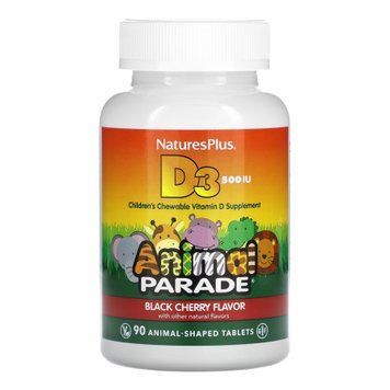 Kids Vit D3 Chewable 500 IU - 90 tabs &mdash; оригинальный товар
