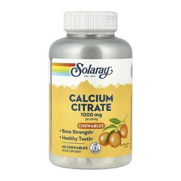 Calcium Citrate 1000mg - 60 chewables &mdash; оригинальный товар