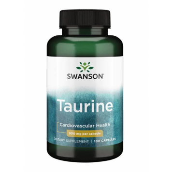 Taurine 500mg - 100caps &mdash; оригинальный товар