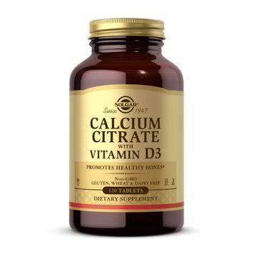 Calcium Citrate with Vitamin D3 - 120 tabs &mdash; оригинальный товар