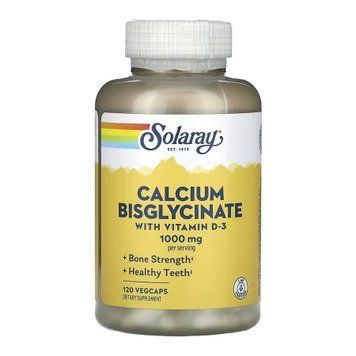 Calcium Bisglycinate with Vitamin D-3 1000mg - 120 vcaps &mdash; оригинальный товар