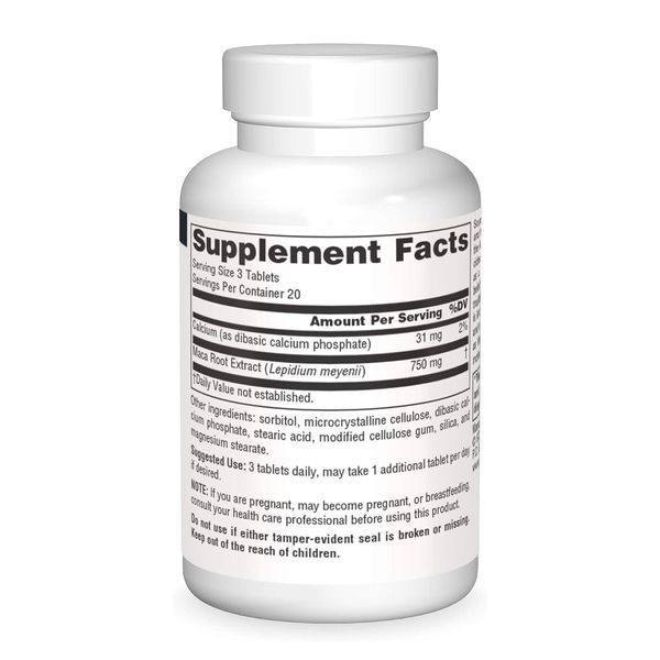 Maca 250mg - 60 tabs &mdash; оригінальний товар