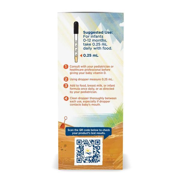 Baby's Vitamin D3 Liquid - 22.5 ml &mdash; оригинальный товар