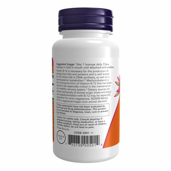 Methyl B-12 10000mcg - 60 lozenges &mdash; оригинальный товар