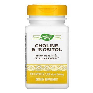 Choline & Inositol - 100 caps &mdash; оригинальный товар