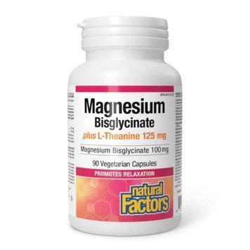 Magnesium Bisglycinate 100 mg plus L-Theanine 125 mg - 90 vcaps &mdash; оригинальный товар