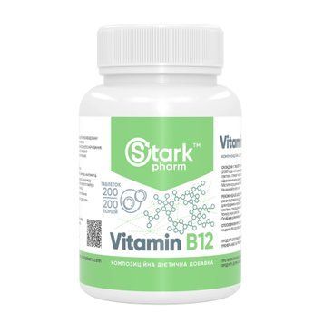Stark Vitamin B12 50 mg - 200 tabs &mdash; оригинальный товар