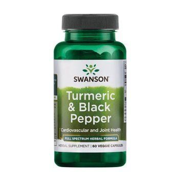 Turmeric Black Pepper - 60veg caps &mdash; оригинальный товар