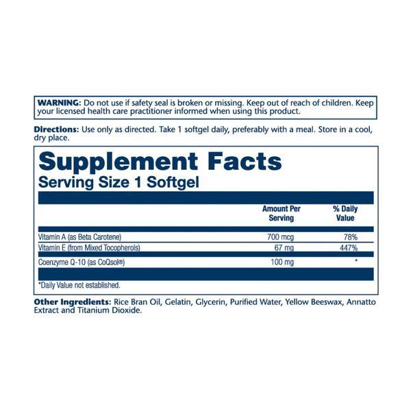 Bio CoQ10 100mg - 30 softgels &mdash; оригінальний товар