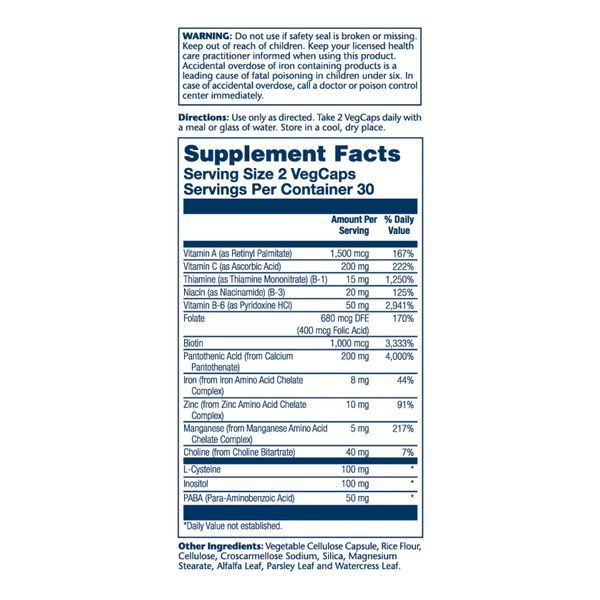 Hair Nutrients - 60 vcaps &mdash; оригинальный товар
