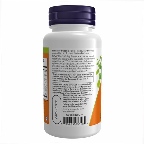 Men's Virility Power - 60 vcaps &mdash; оригинальный товар