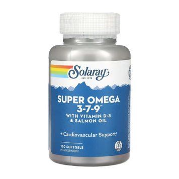 Super Omega 3-7-9 - 120 softgels &mdash; оригинальный товар