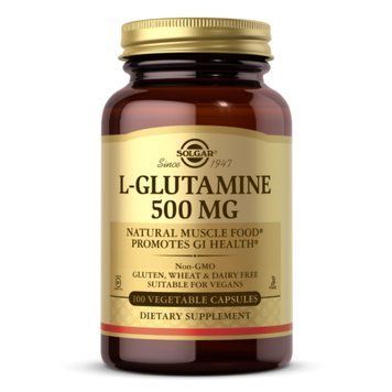 L-Glutamine 500mg - 100 vcaps &mdash; оригінальний товар