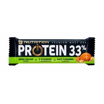 Protein 33% Bar - 50g Salted caramel (Поштучно) &mdash; оригинальный товар