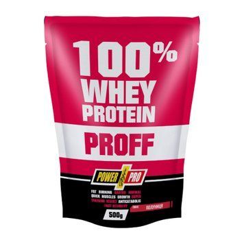 100% Whey Protein Proff - 500g Strawberry &mdash; оригинальный товар