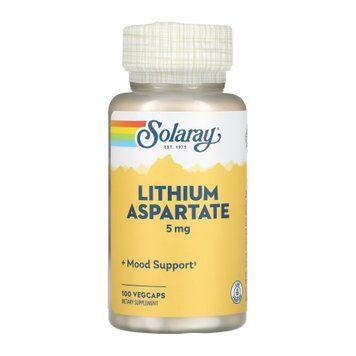 Lithium Aspartate 5mg - 100 vcaps &mdash; оригинальный товар