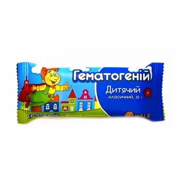 Гематогеній - 50g &mdash; оригинальный товар