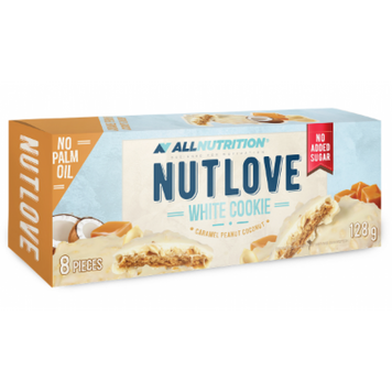 Nutlove -128g White Cookie Caramel Peanut Coconut &mdash; оригінальний товар