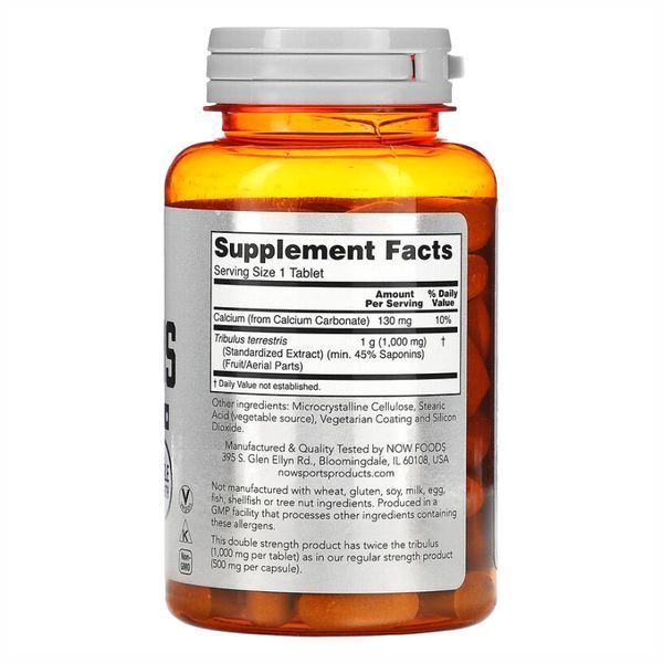 Tribulus 1000mg - 90tab &mdash; оригінальний товар