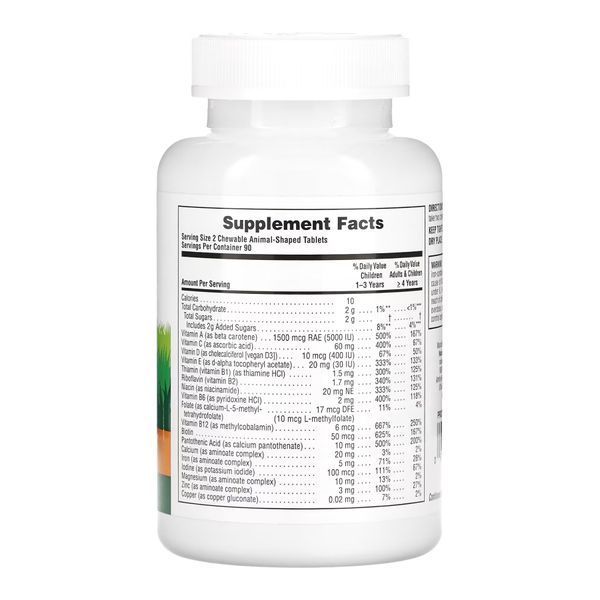 Children&rsquo;s Multivitamin - 180 tabs Assorted &mdash; оригінальний товар