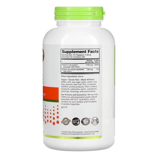 Sodium Ascorbate Powder - 454g &mdash; оригинальный товар