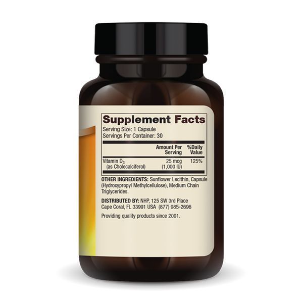 Liposomal Vitamin D3 1000 IU - 30 caps &mdash; оригінальний товар